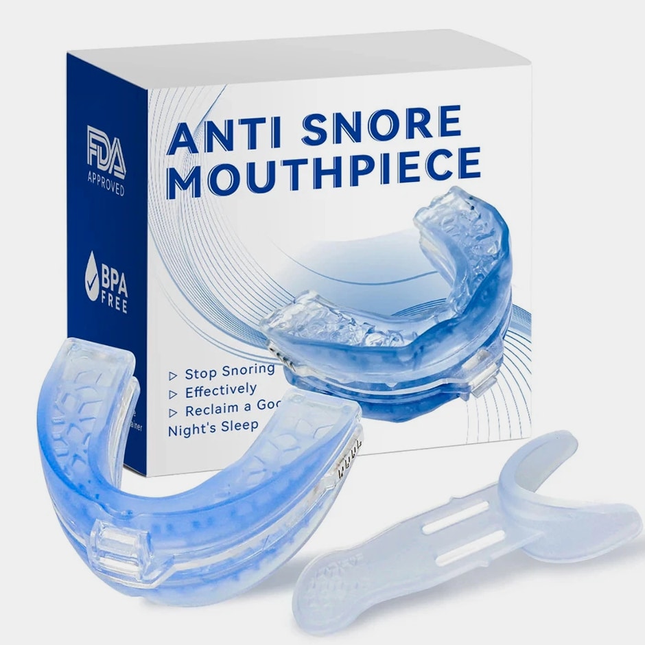Stop Snoring Bruxism Silicone Mouth Guard Improve Sleeping Teeth Bruxism