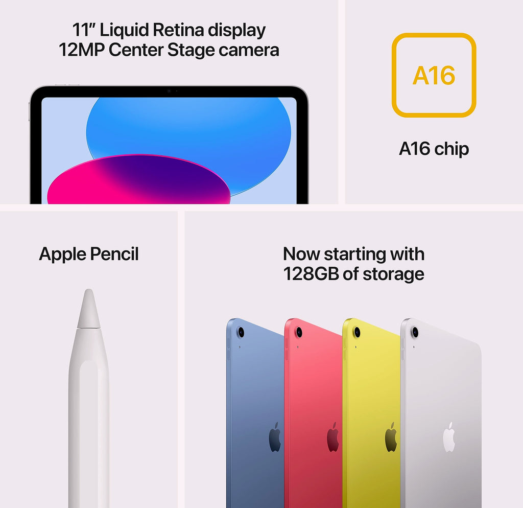 Apple iPad 11-inch A16 Chip Liquid Retina Display 128GB Wi-Fi