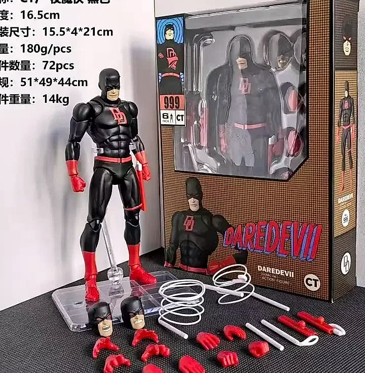 Mafex 223 Daredevil Black Version action figure statue