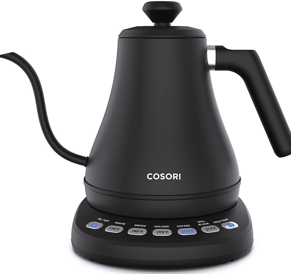 Cosori Electric Gooseneck Kettle, 0.8L Pour Over with Temperature Control