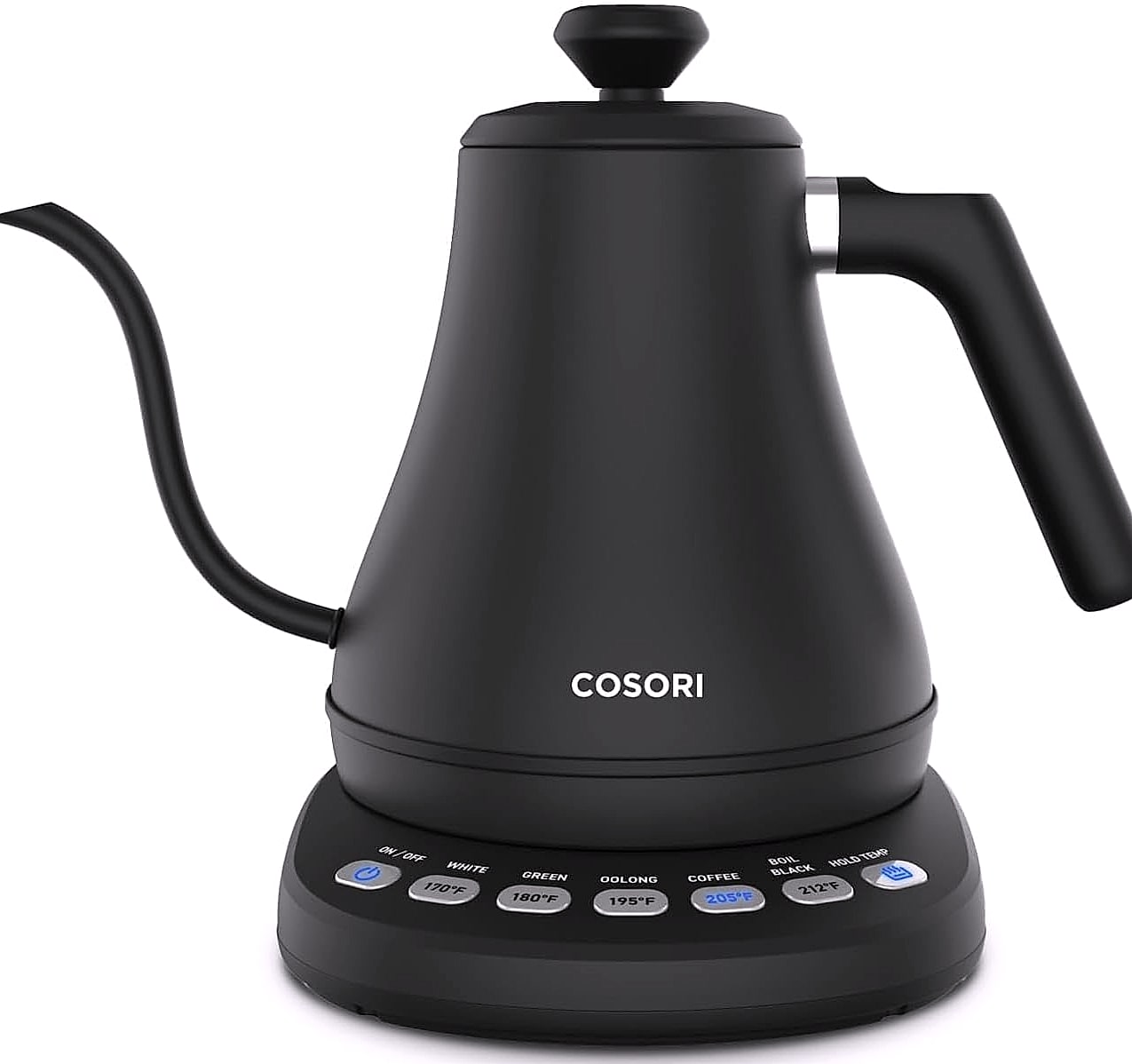 Cosori Electric Gooseneck Kettle, 0.8L Pour Over with Temperature Control