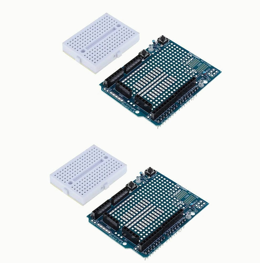 HiLetgo UNO R3 Proto Shield Expansion Board with Mini Breadboard Kit