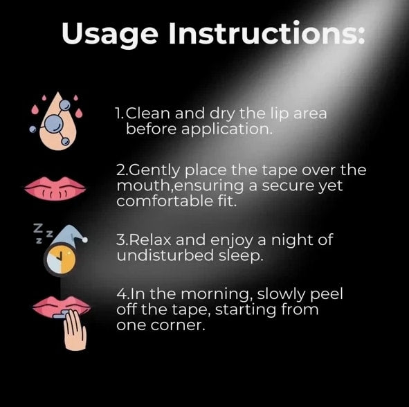 30 Pcs Strip Mouth Tape Advanced Gentle for Better Nose Breathing Support