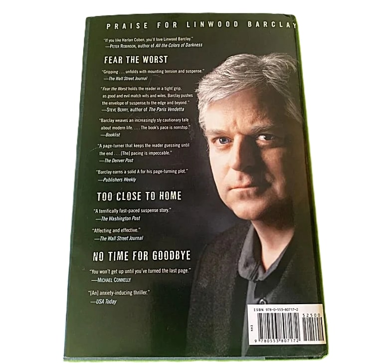 Never Look Away ~ Linwood Barclay (Hardcover, First Edition) Superb Condition!