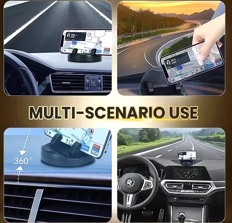 360 Degree Rotation Car Phone Holder Dashboard Mount Universal