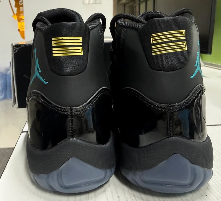 Jordan 11 Retro Gamma Blue Black 2025 Men's High Top Basketball Shoes