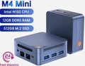 SOYO M4 Mini PC Intel N150 12GB DDR5 512GB SSD Windows 11 Pro Desktop Computer WiFi
