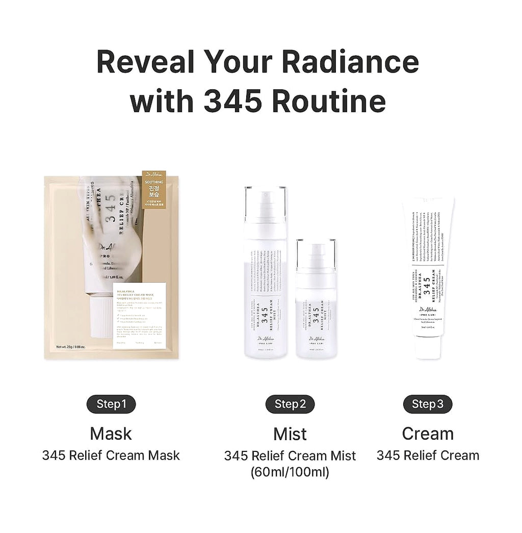 Dr.Althea 345 Relief Cream - Soothing Daily Moisturizer