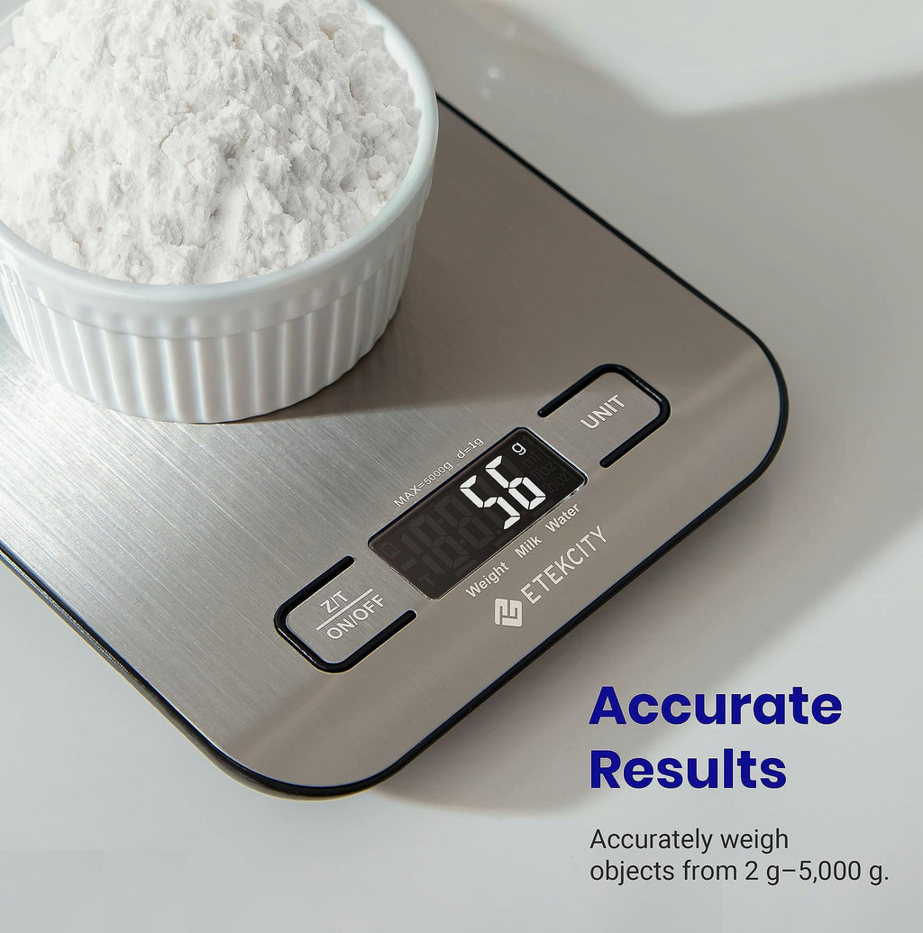 Etekcity Digital Food Scale, 11lb Capacity for Cooking and Baking
