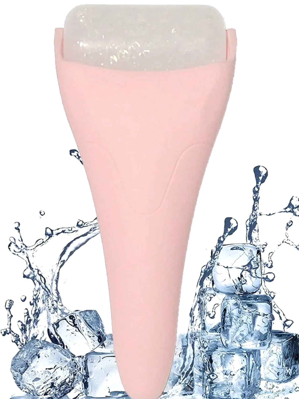 Facial Ice Roller - Skin Care Tool for Pore Reduction & Skin Brightening