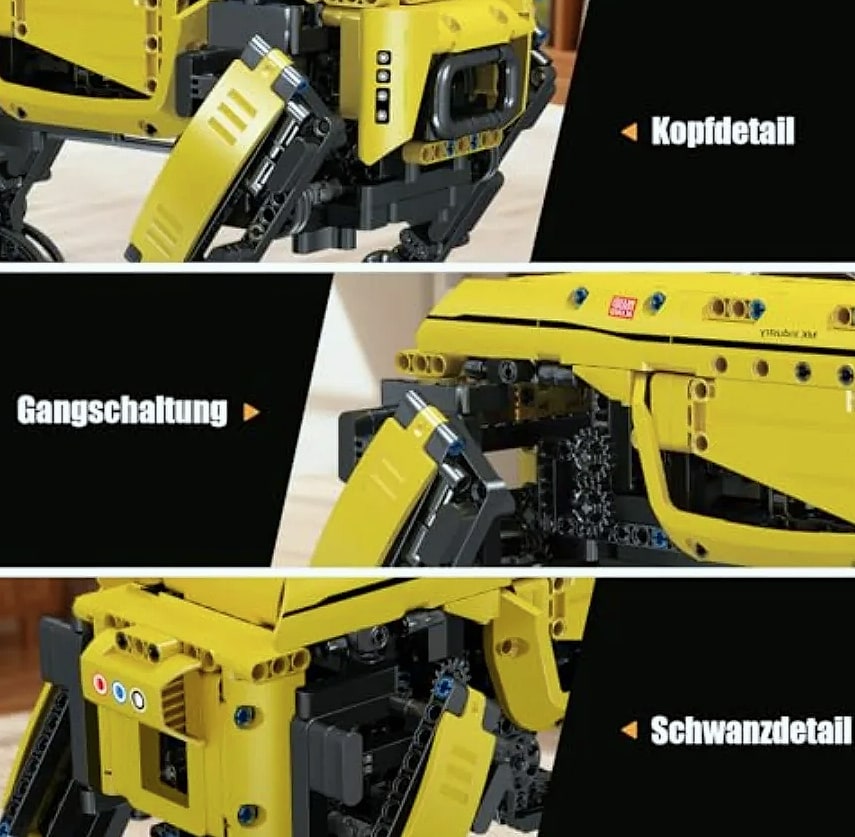Mould King Robot Dog Building Set with Remote Control