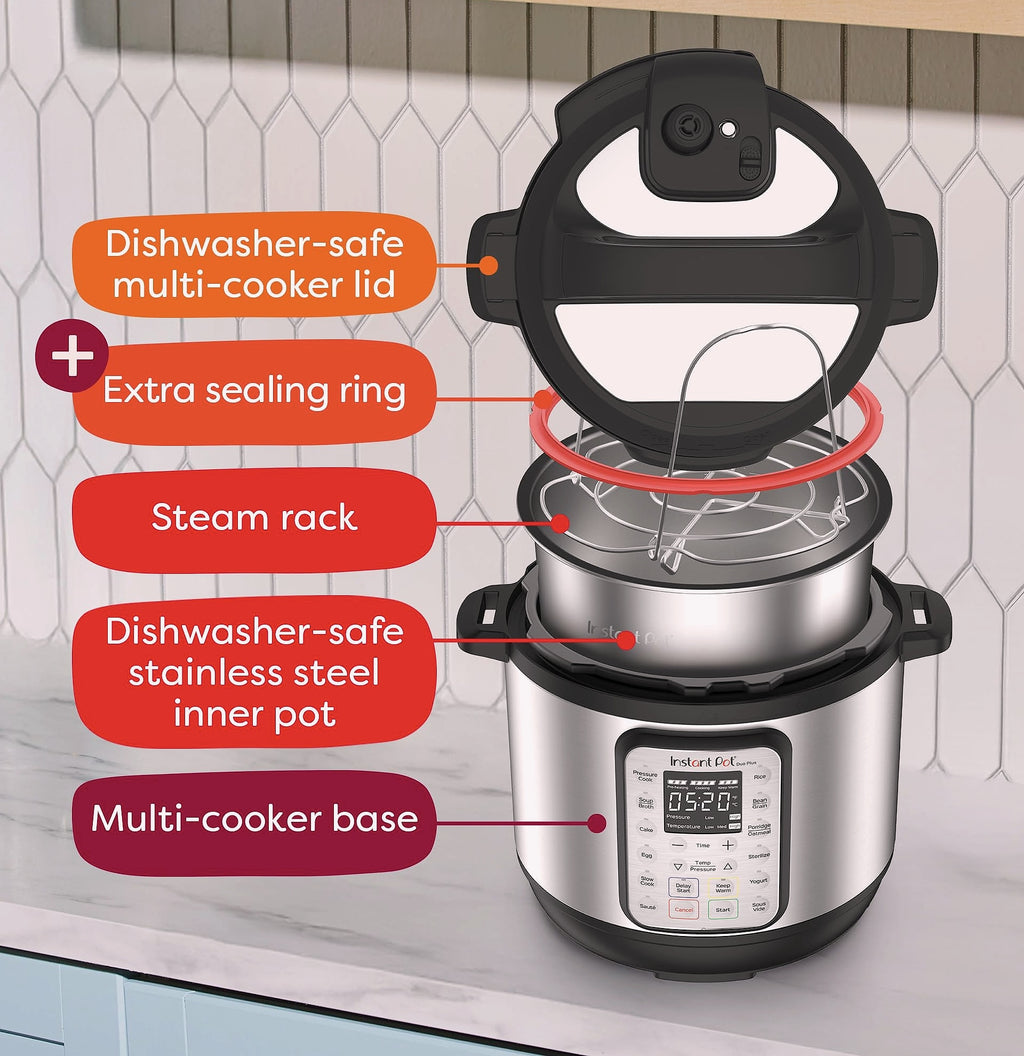 Instant Pot Duo Plus 6-Quart 9-in-1 Multicooker Pressure Cooker