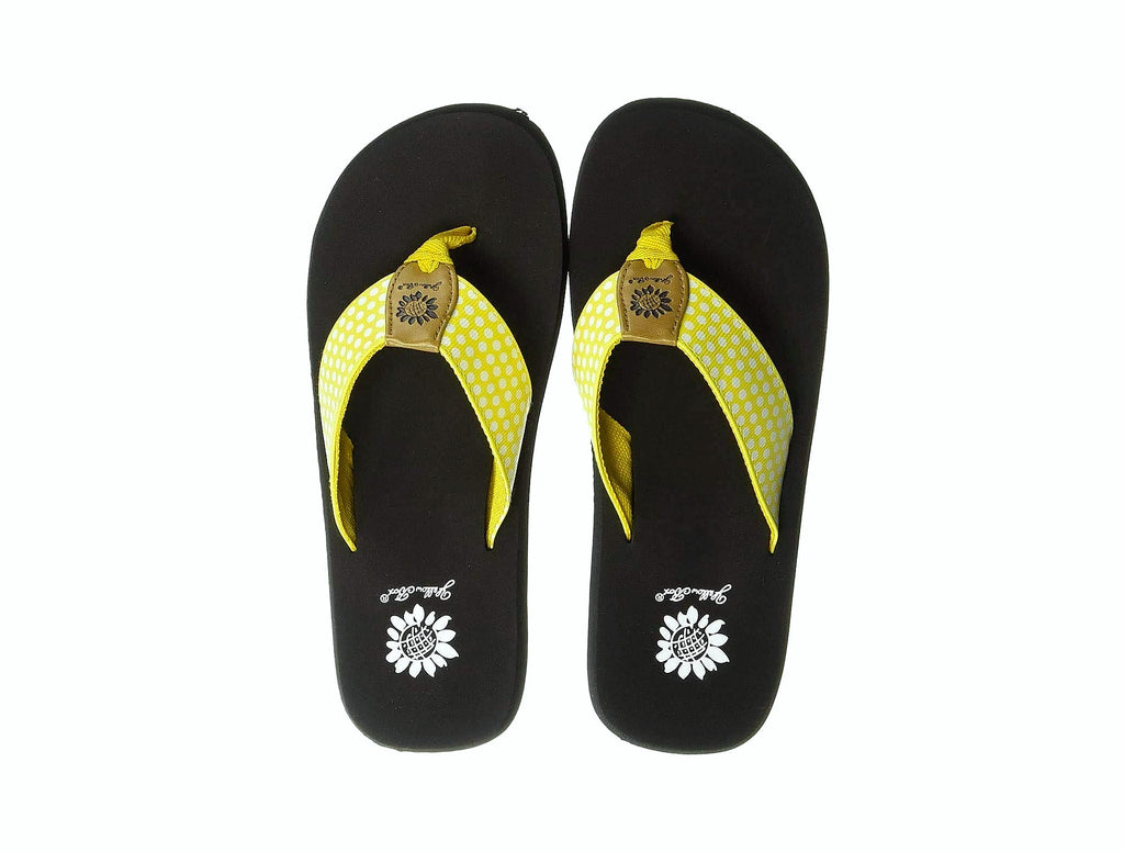 Yellow Box Fromy Girls' Sandals with Polka Dot Strap