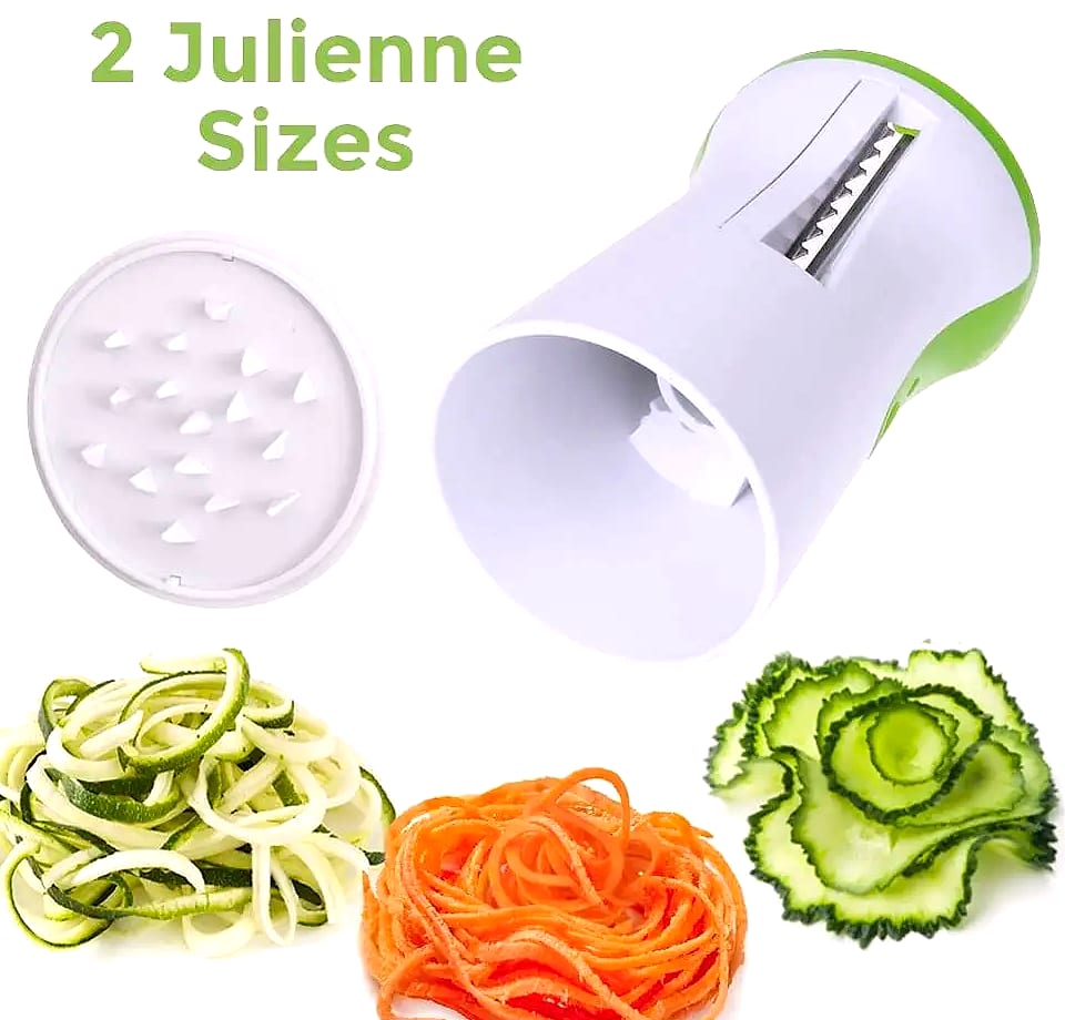 Heavy Duty Vegetable Spiralizer with Portable Blades