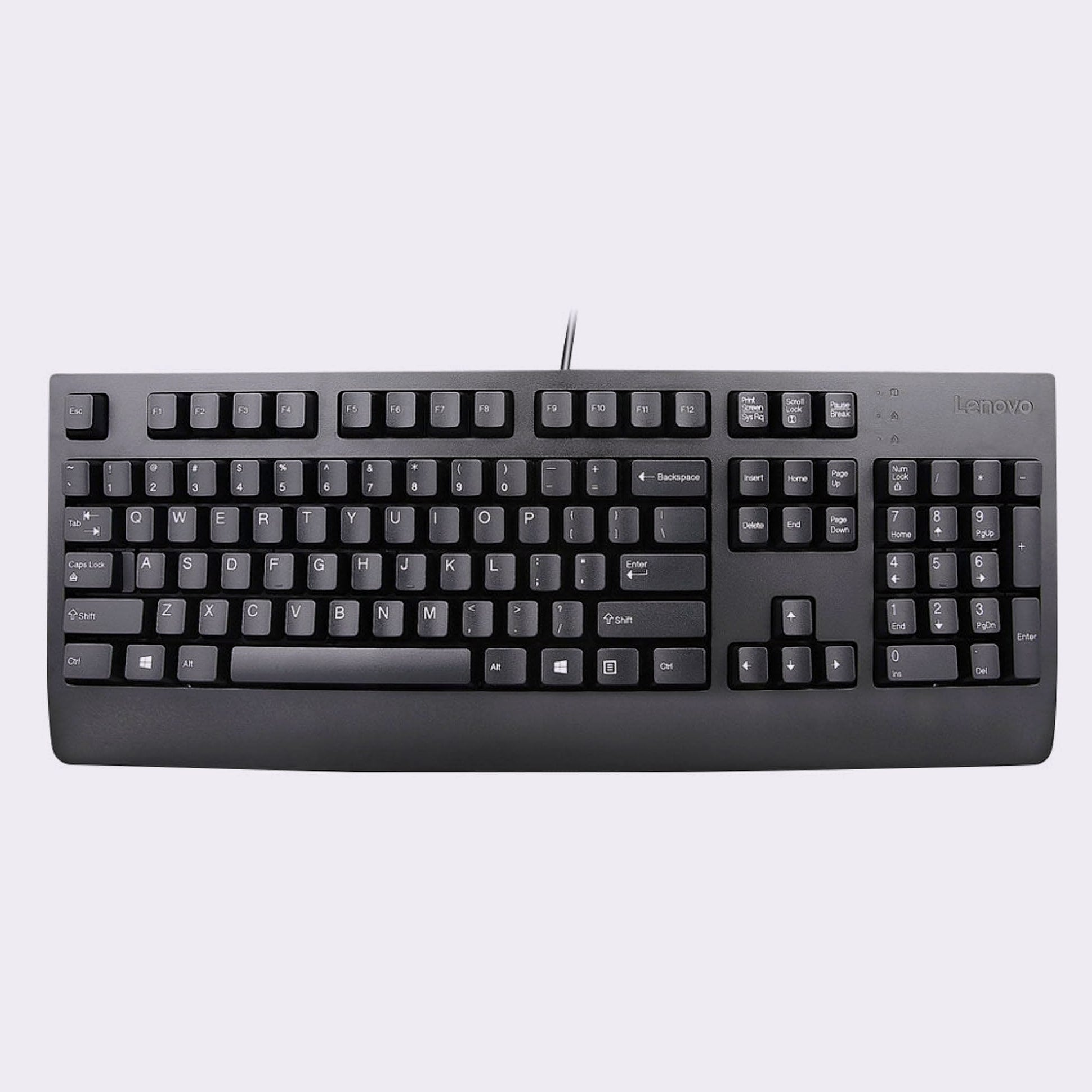 Lenovo Preferred Pro II Wired External USB Keyboard ( 4X30M86879) Factory Sealed Retail Product For USA, black