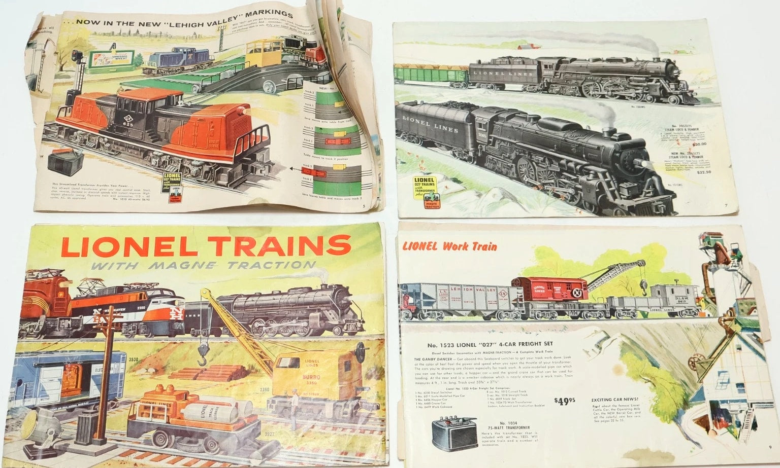 HUGE Lot of Misc. Manuals and Catalogs - Trains and Model Trains