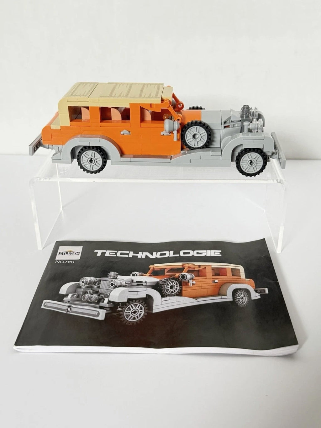 Mould King Car Set Bundle - Built w/ Manuals, Classic Sports Lot 6