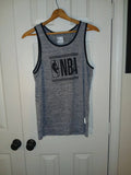 NBA Men's Heather Gray Performance Tank Top - Size Medium