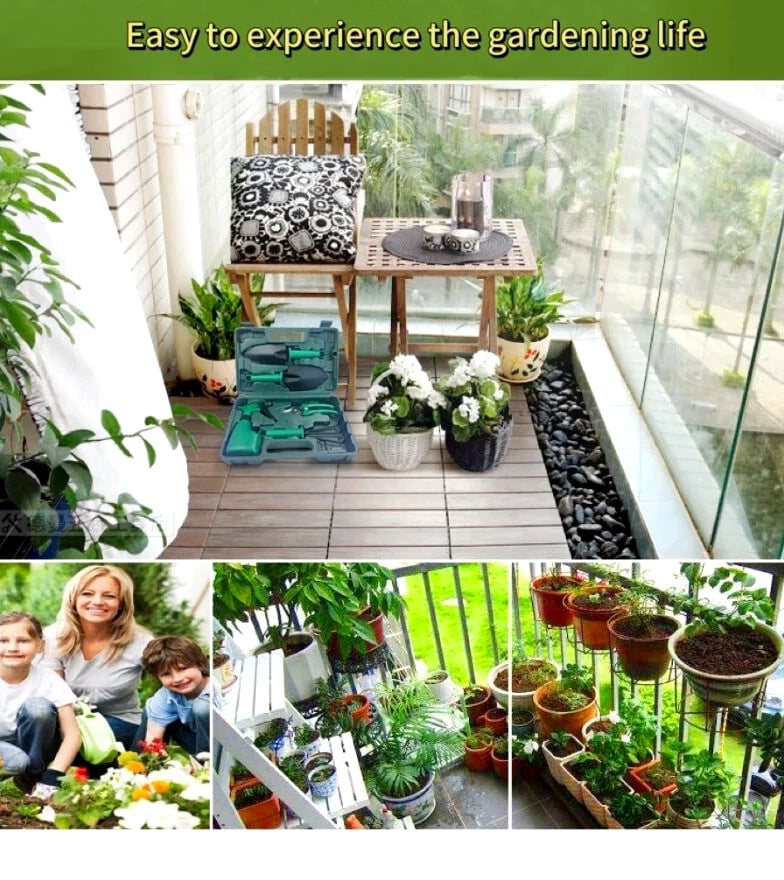 Home Gardening and Planting Set Small Shovel Digging and Planting Vegetables