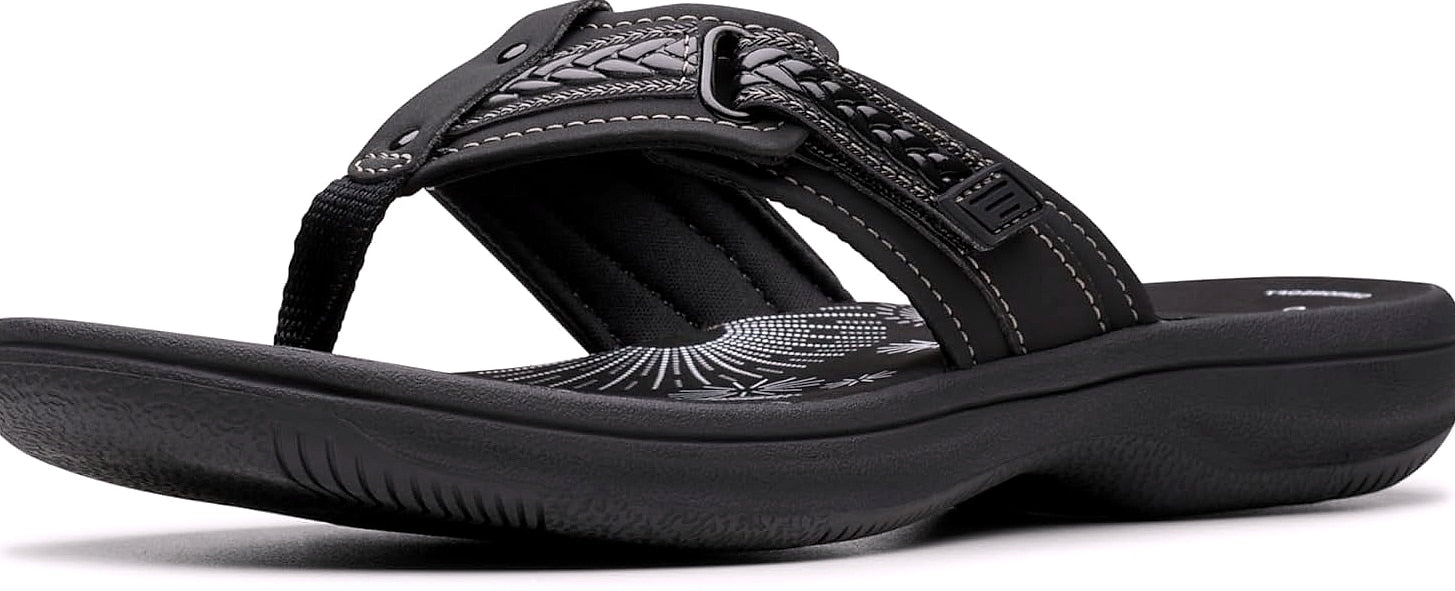 Clarks Women's Breezey Sun Sandal with Cloudstepper Comfort