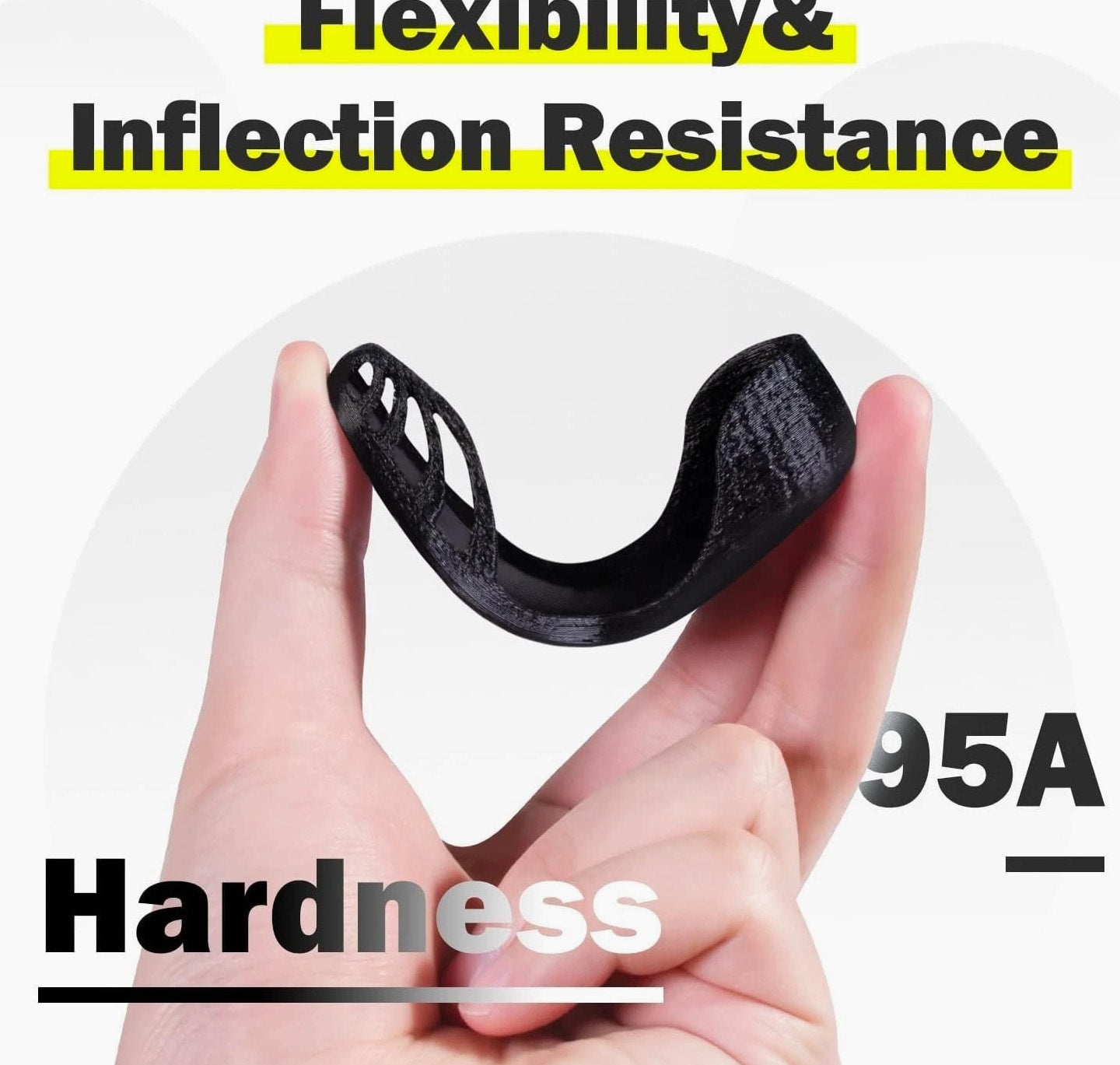 Flexible 3D Printer Filament with High Elasticity TPU