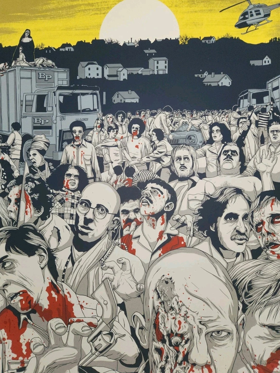 DAWN OF THE DEAD by Jeff Proctor Movie Poster Print Mondo #58/750 Near MINT