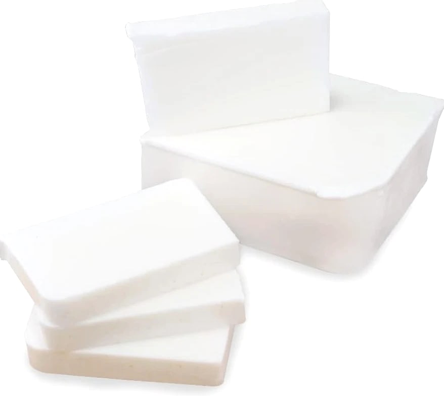 White Soap Base - Moisturizing Melt & Pour Glycerin Base for Soap Crafting
