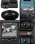 Kankeirr Dual 1080P Dash Cam with Interior Camera and Night Vision