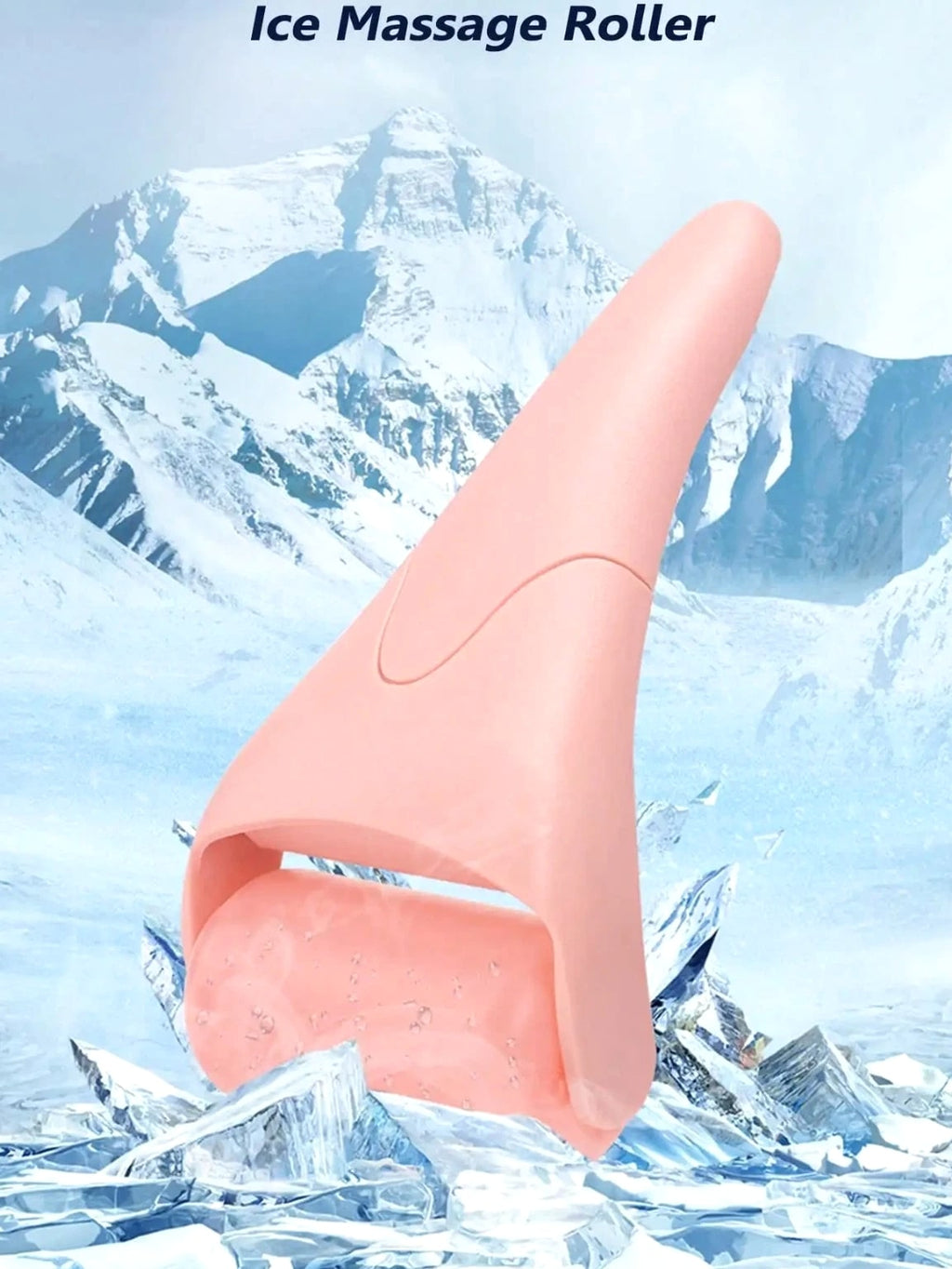 Facial Ice Roller - Skin Care Tool for Pore Reduction & Skin Brightening
