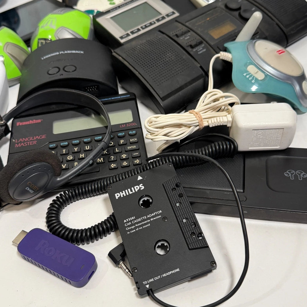Mixed Lot of Electronics Gadgets As-Is Used Untested Parts Repair Junk Drawer