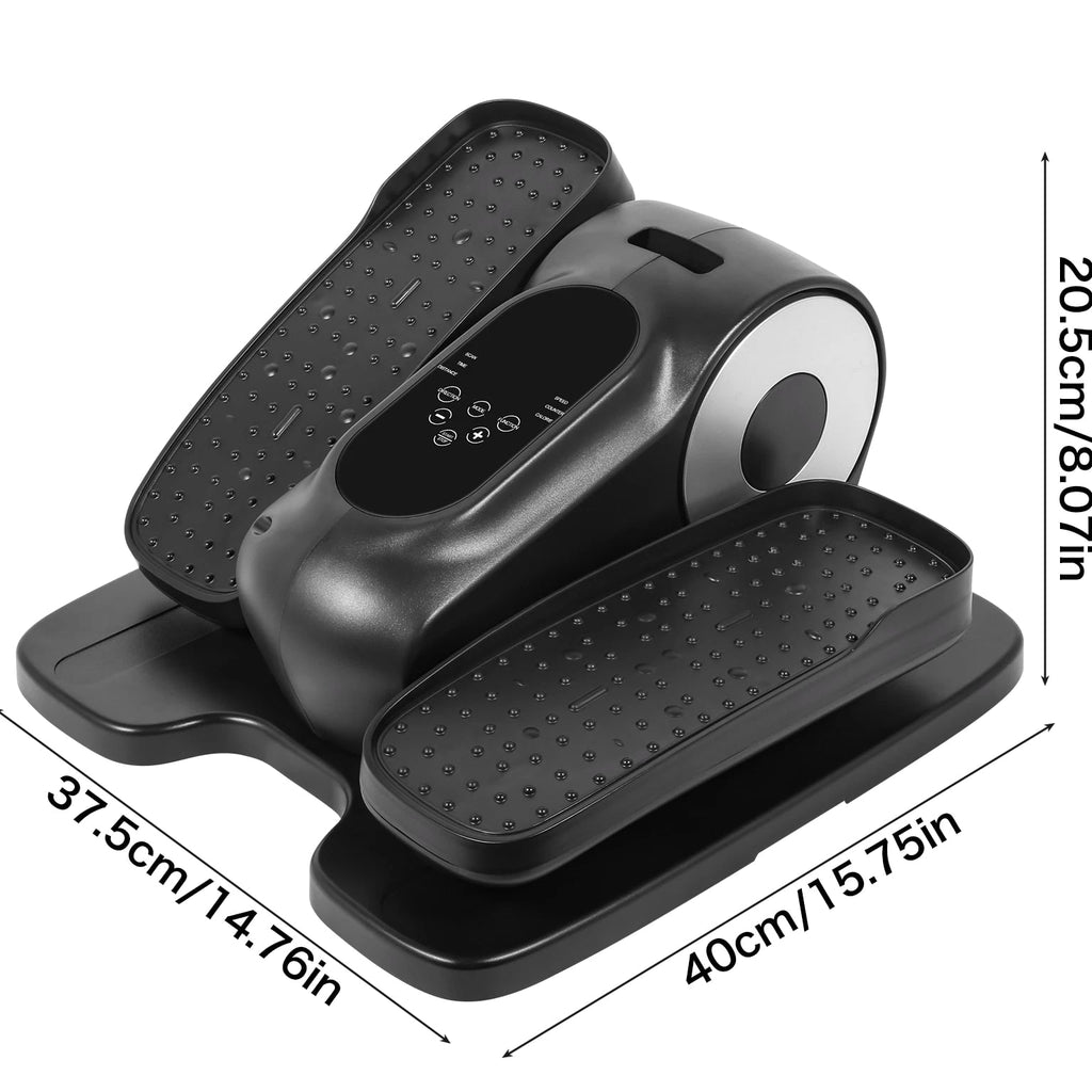 Himly DT01 Under-Desk Elliptical,Seated Exerciser w/ Remote,12-Speed for Seniors