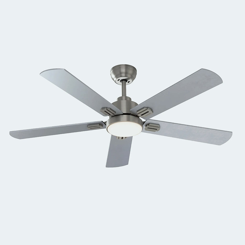HOMEYBUFF 52 Inch Ceiling Fan with LED Light and Remote