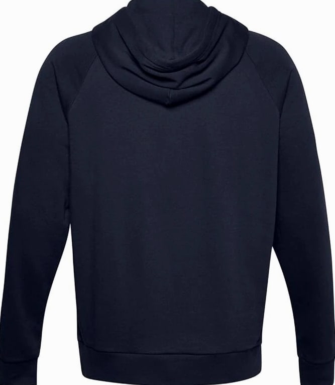 Under Armour 1357093-410 Midnight Navy Men's Rival Fleece Big Logo Hoodie