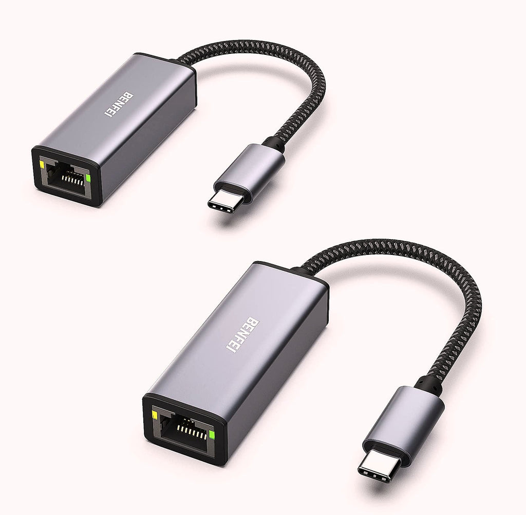 BENFEI USB-C to Ethernet Adapter, Gigabit RJ45