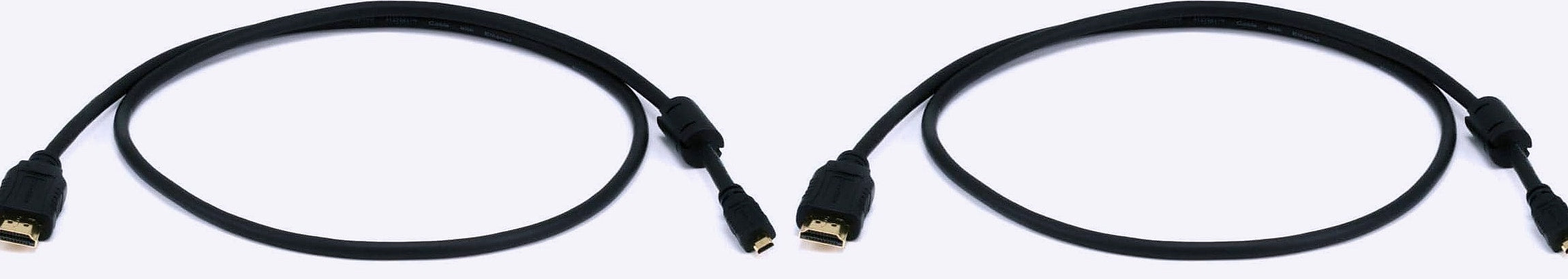 Monoprice HDMI to Micro HDMI Cable, 4K 60Hz, 1.5 Feet
