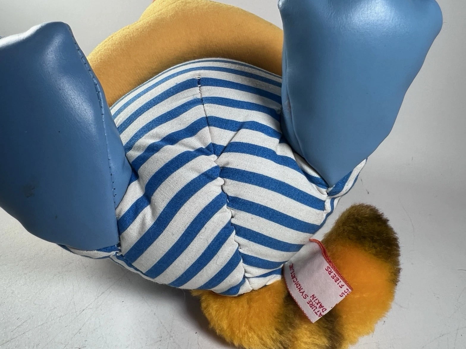 Dakin Garfield Plush Swimming Vintage Duck Float Stuffed Animal 1981, With Tags