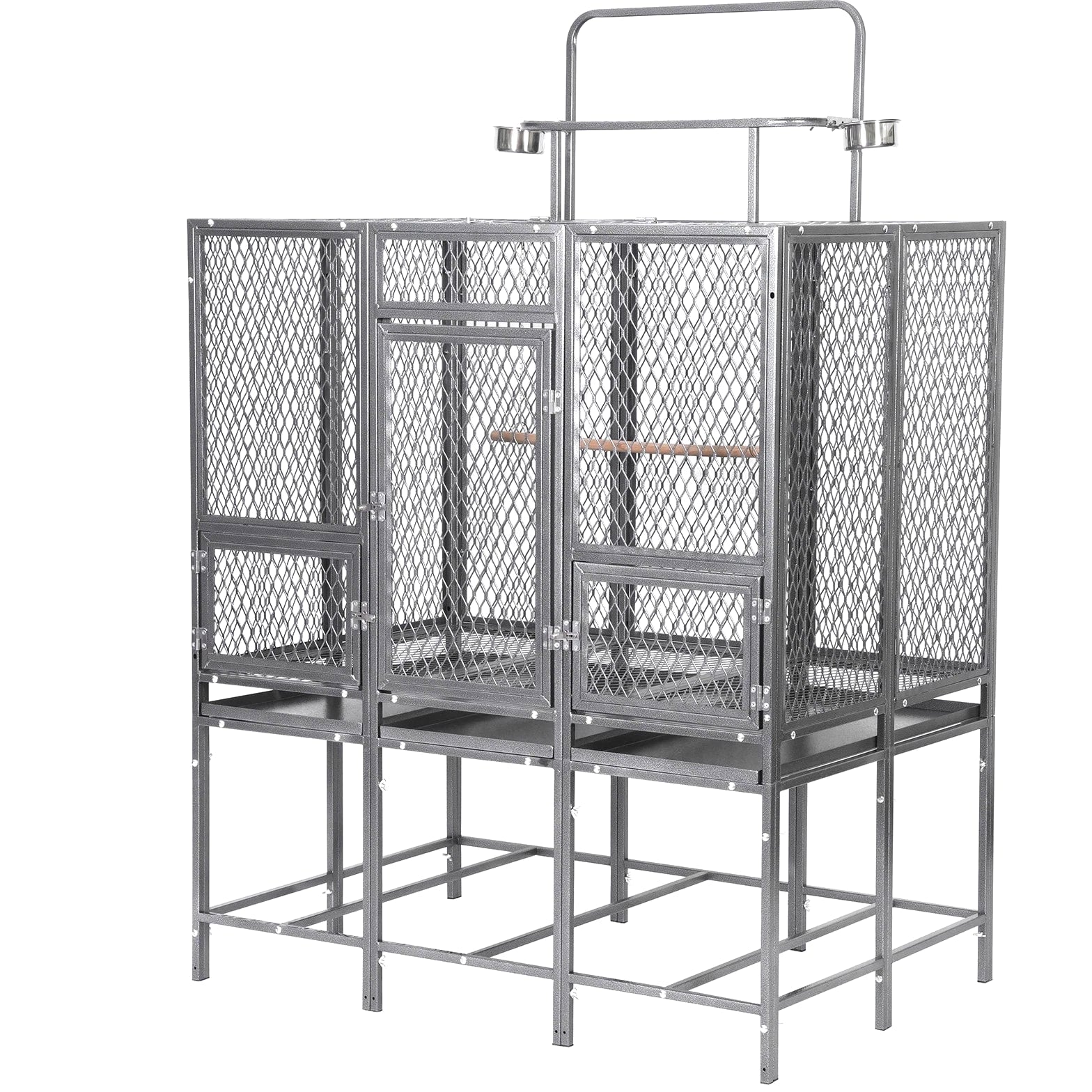65" Heavy Duty Birdcage Aviary Large for Parakeet Macaw Parrot Budgies Lovebirds
