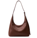 KALIDI Crescent Vegan Leather Tote Bag for Women