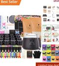Candle Making Kit for Adults with Hot Plate, DIY Starter Soy Candle Making Su...