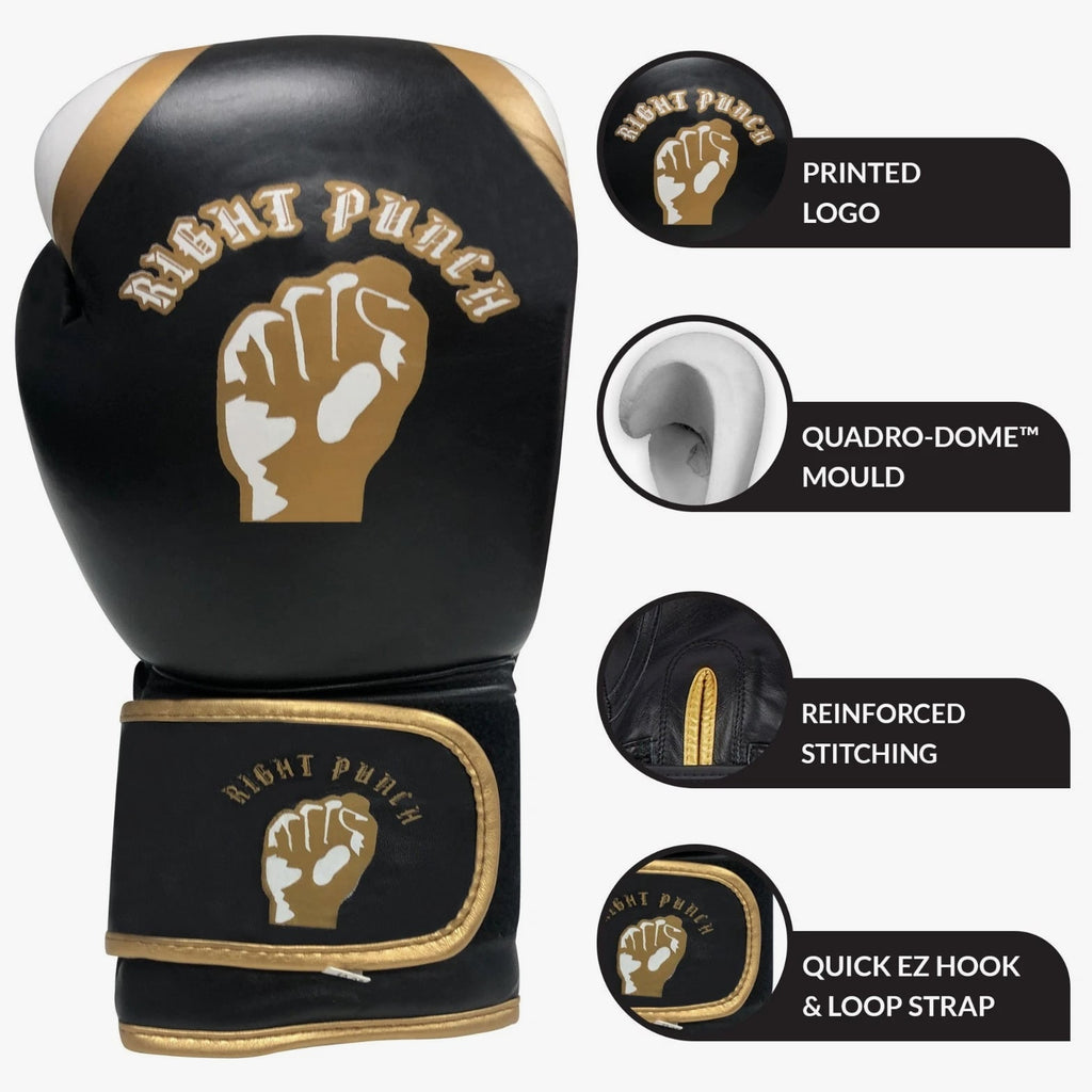 Boxing Gloves Adult Rex Leather Boxing Gloves Bag Gloves Sparring Mitts Punching