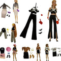 1/6 Doll Clothes Outfits Set Shirt Coat Jacket Skirt Dress Pants Accessory 11.5"