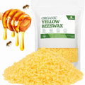 Beeswax Pellets for Candle Making - 2 Lbs Yellow Bees Wax in Bulk