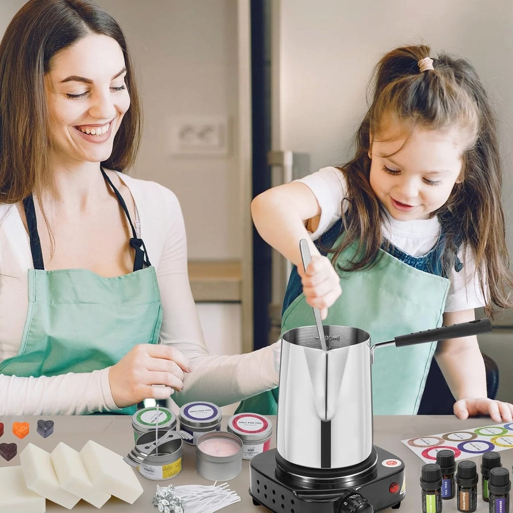 Complete Candle Making Kit with Wax Melter Candle Making Kit