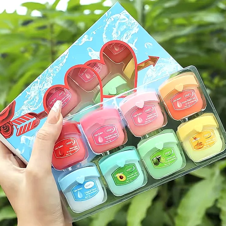 Fruit Series Lip Balm Set, 4/6/8 Pack Moisturizing Lip Care