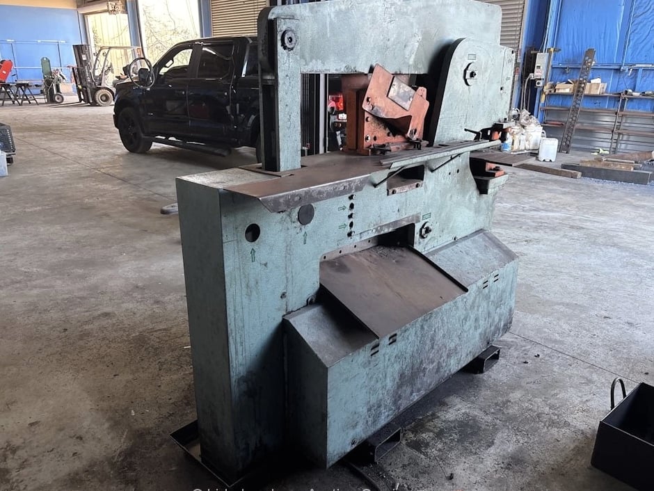 2016 Scotchman 9012-24M Hydraulic Ironworker Shear Punch Press Station bidadoo