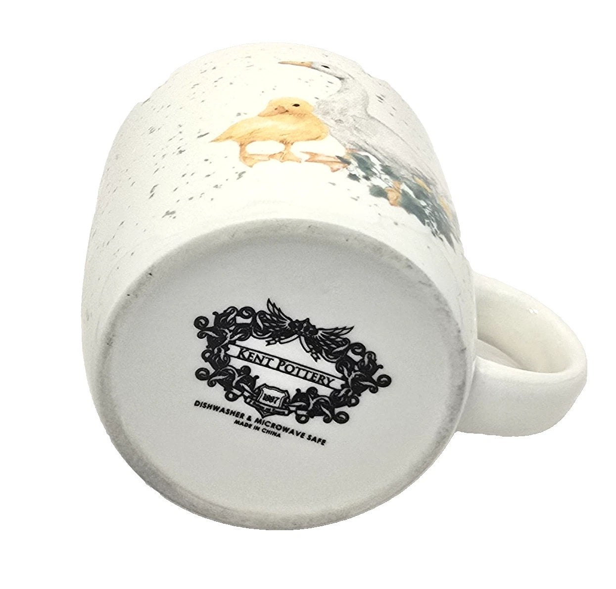 Duck Duckling Mug Coaster Set 10oz Stoneware Kitchen Gift Kent Pottery