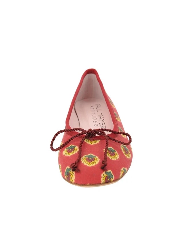 Paul Mayer Moods Novelty Print Ballet Flats Made in Spain Choose your Size