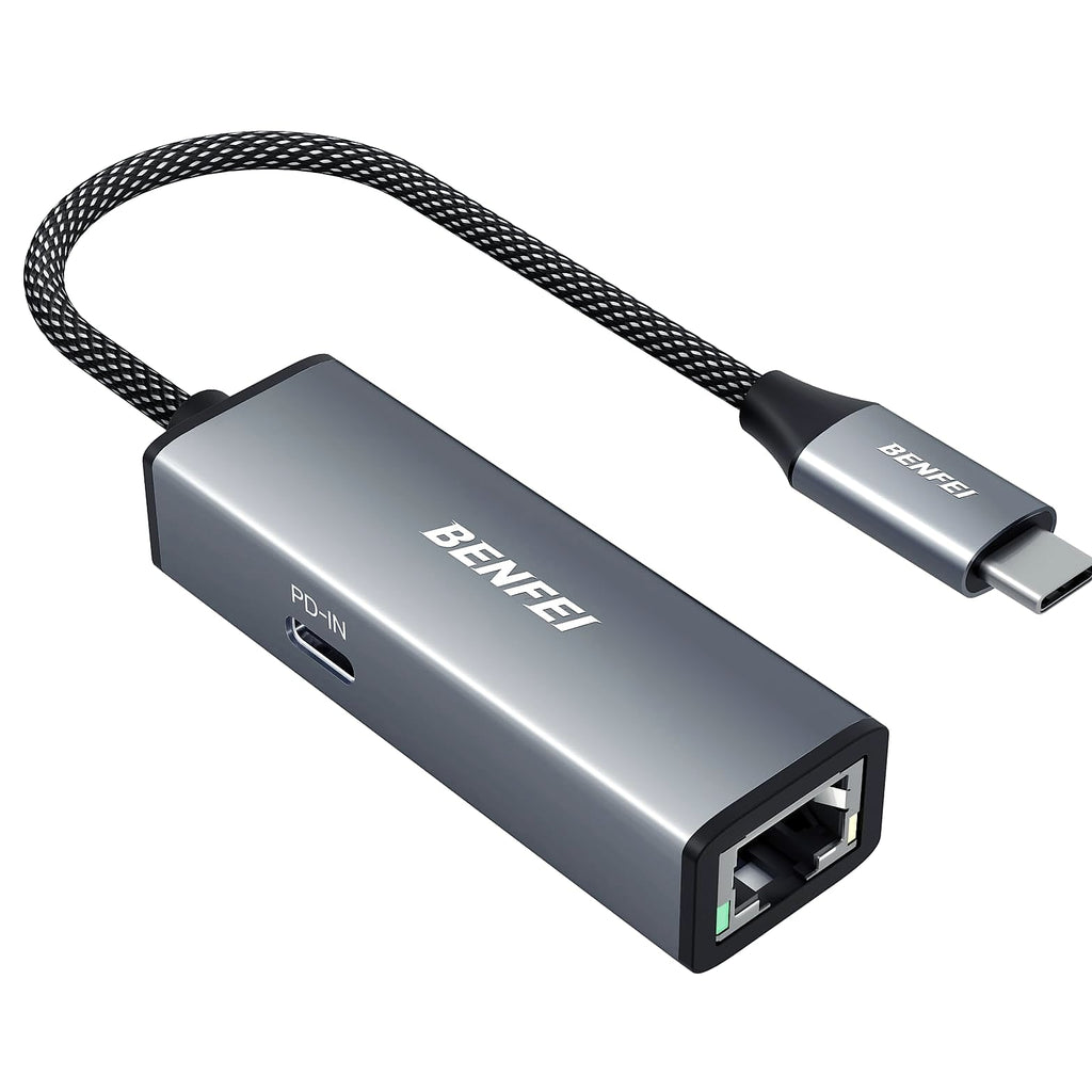 BENFEI USB-C to Ethernet Adapter, Gigabit RJ45