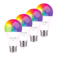 Wyze Bulb Color 4-Pack, 16M Colors & Tunable White