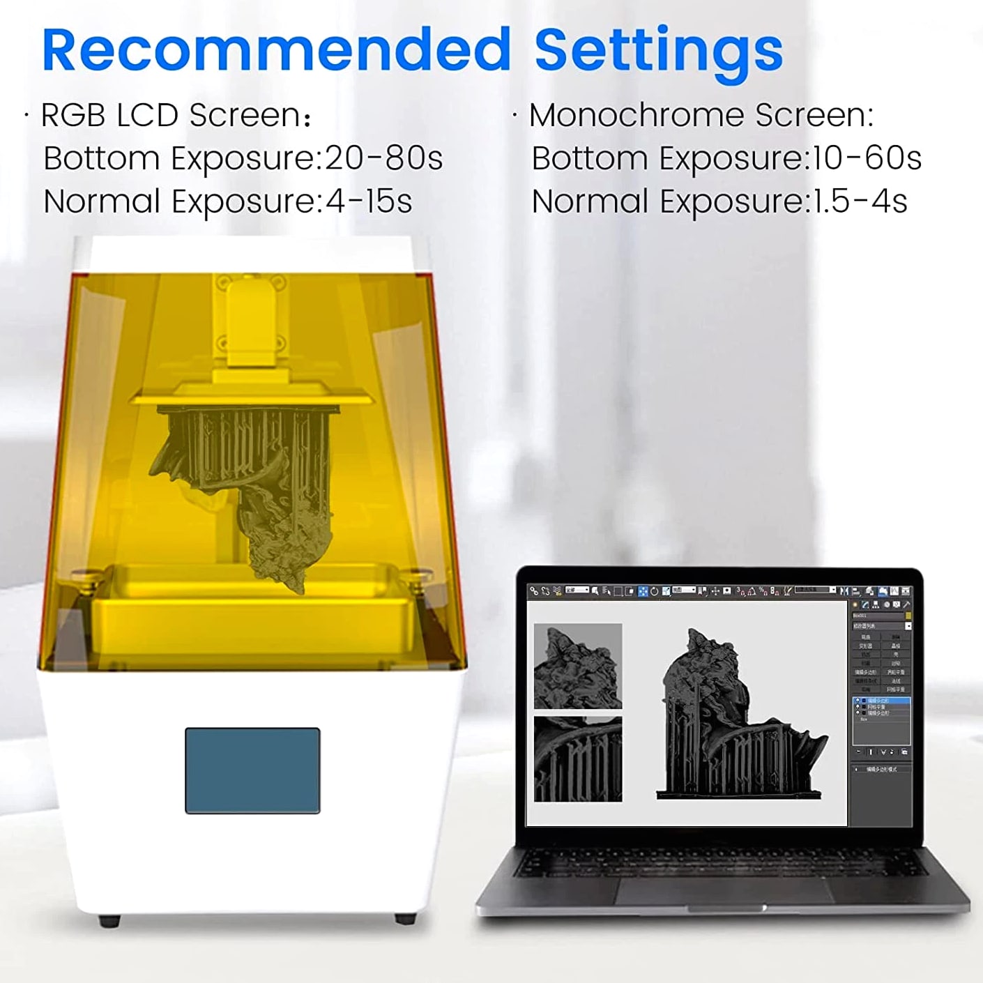 JAYO 1KG 405nm Standard/ABS-Like/Nylon-Like/Water Washable/14K UV Resin for 3D LCD